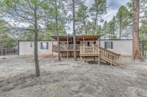 12 Mi to Ski Apache Cozy Ruidoso Home with Grill!